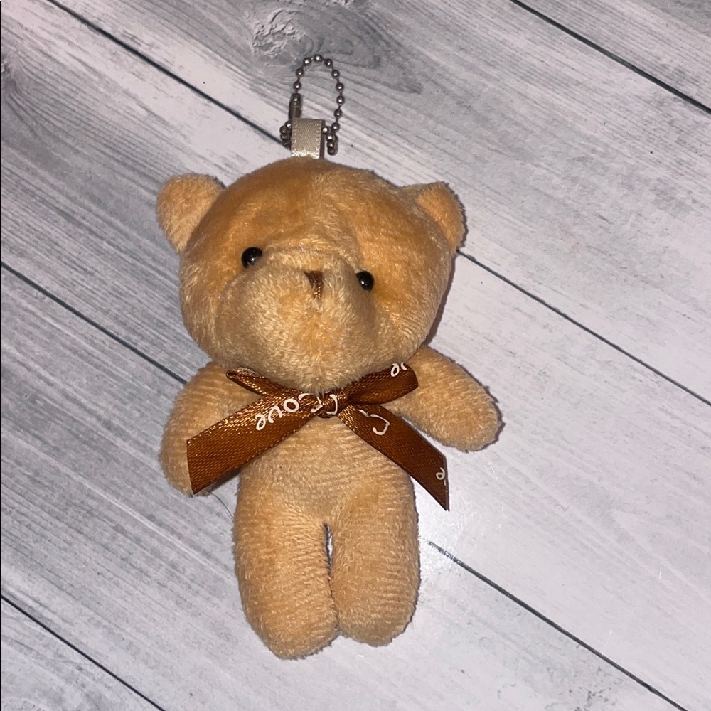 🧸Mini Key Chain Teddy Bear 🧸 (Dark Brown)